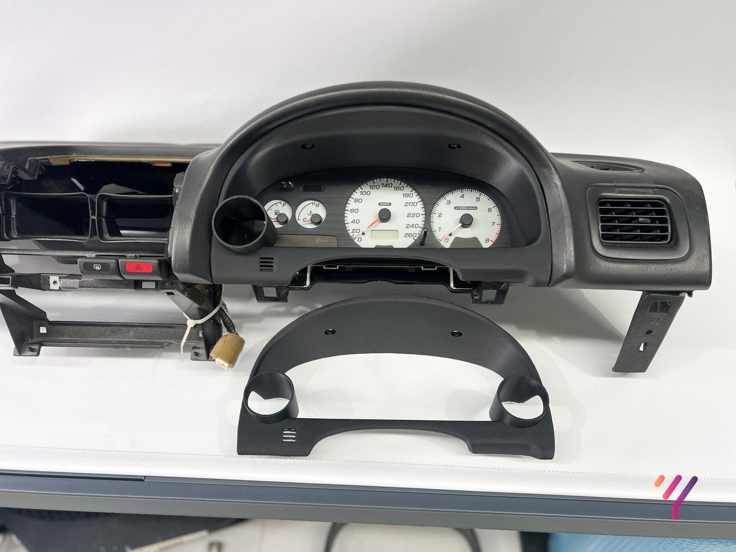 Gauge Cluster Bezel 2000 Subaru GC8