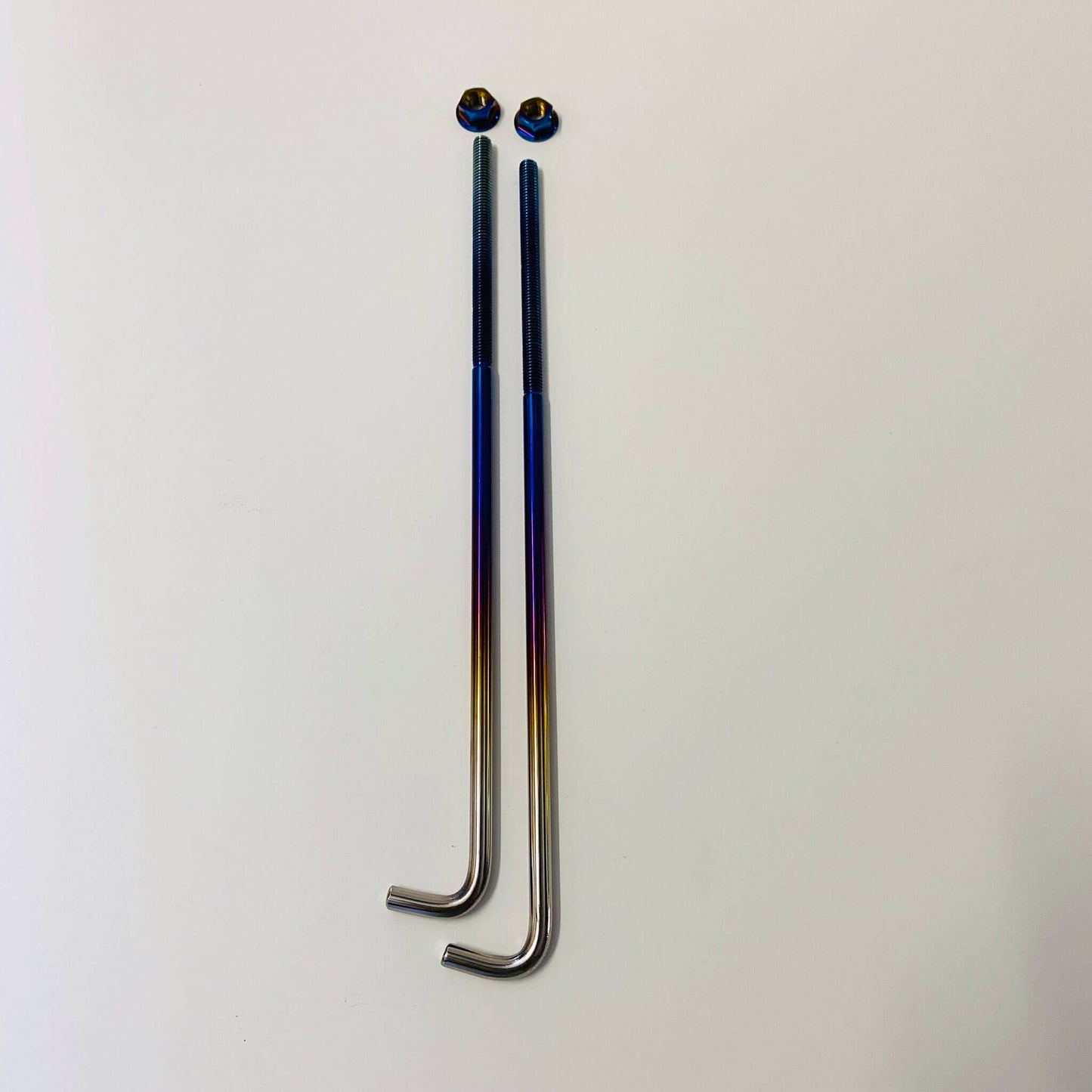 Titanium Battery Clamp J Hook Kit