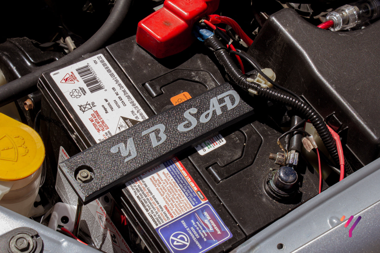 Battery tie down (Customisable size)