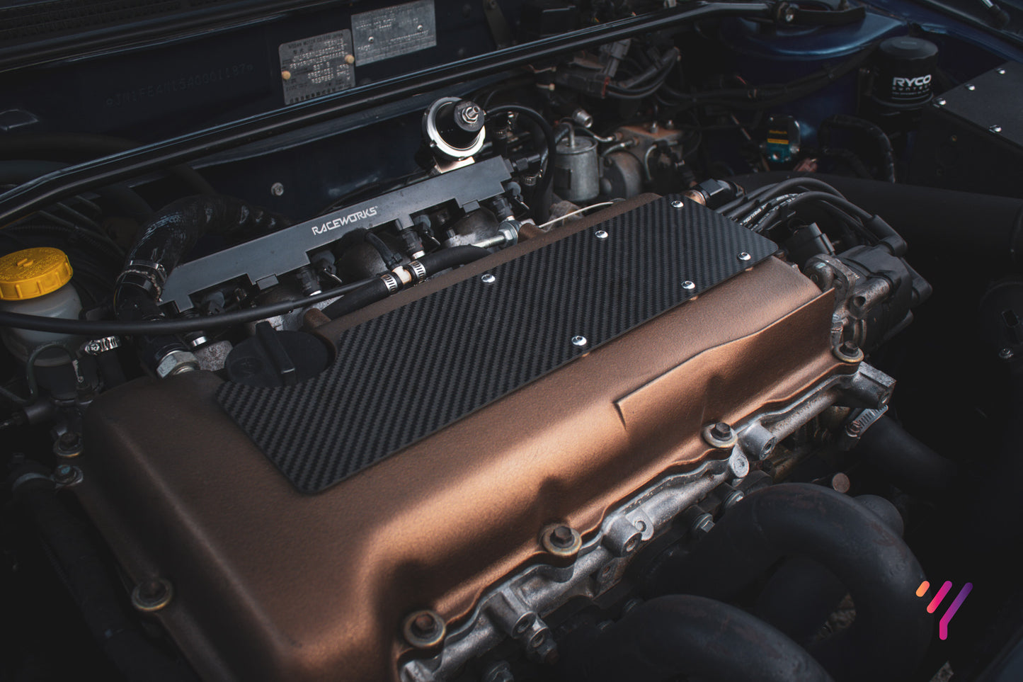 Engine Coil Pack Cover Pulsar GTiR SR20