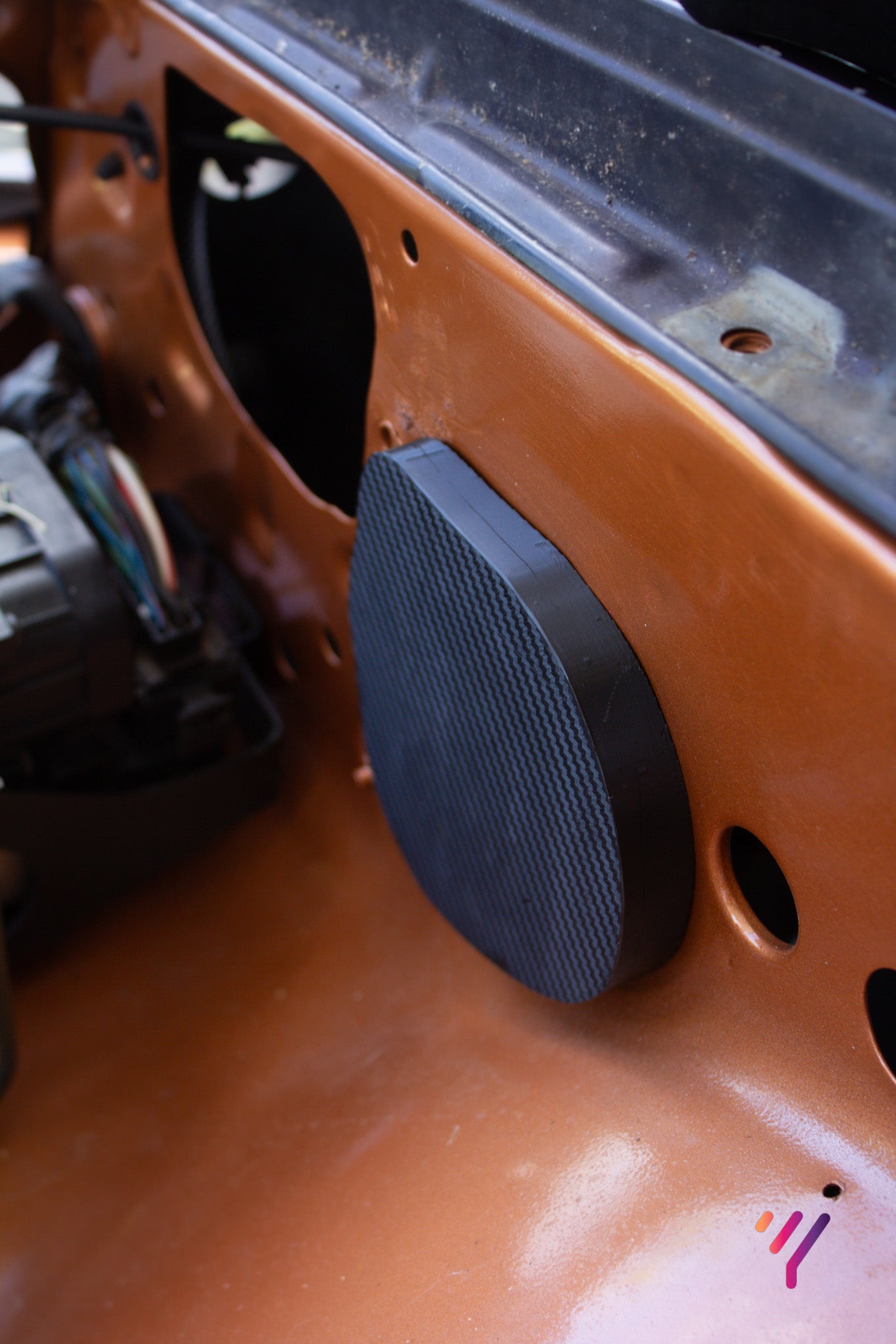 Subaru GC8 - Pod filter Block off plate