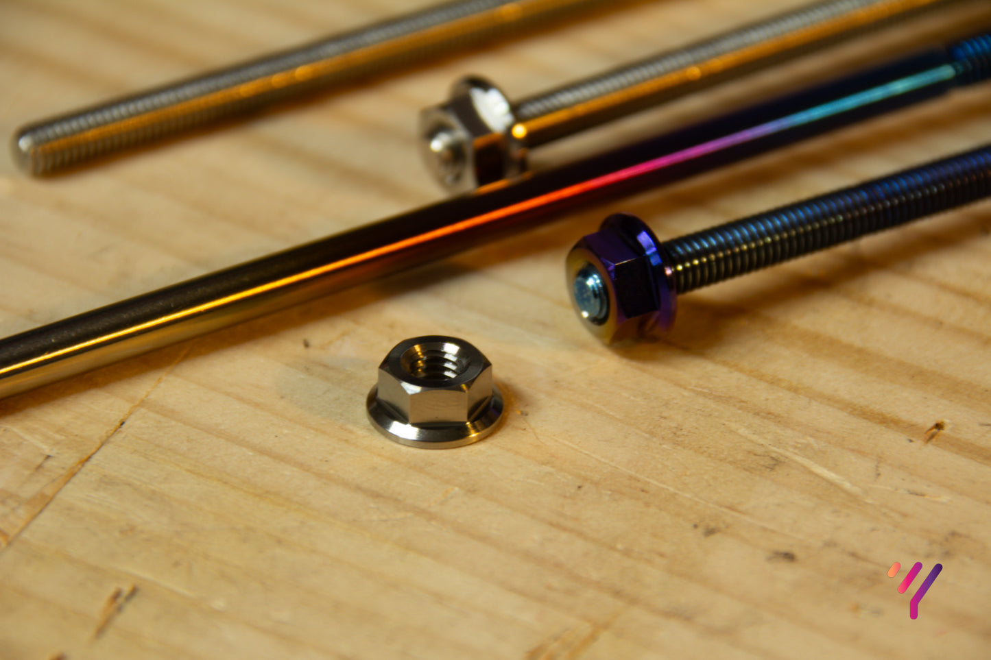 Titanium Battery Clamp J Hook Kit