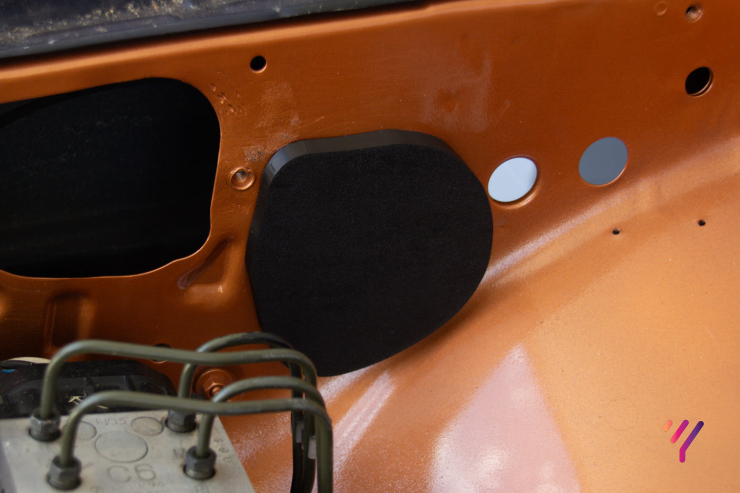 Subaru GC8 - Pod filter Block off plate
