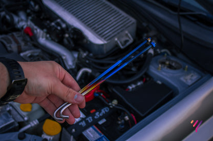 Titanium Battery Clamp J Hook Kit