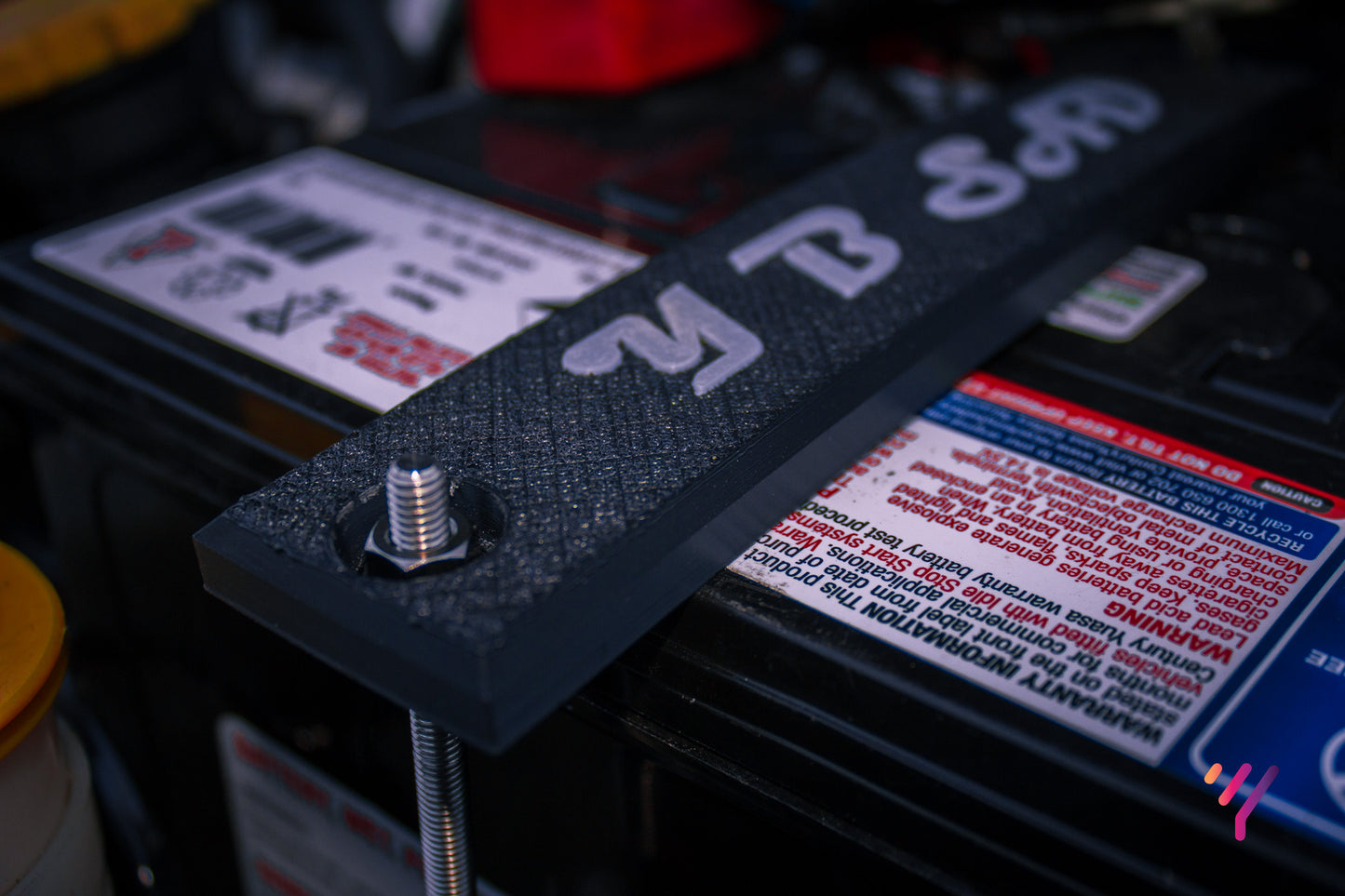 Battery tie down (Customisable size)