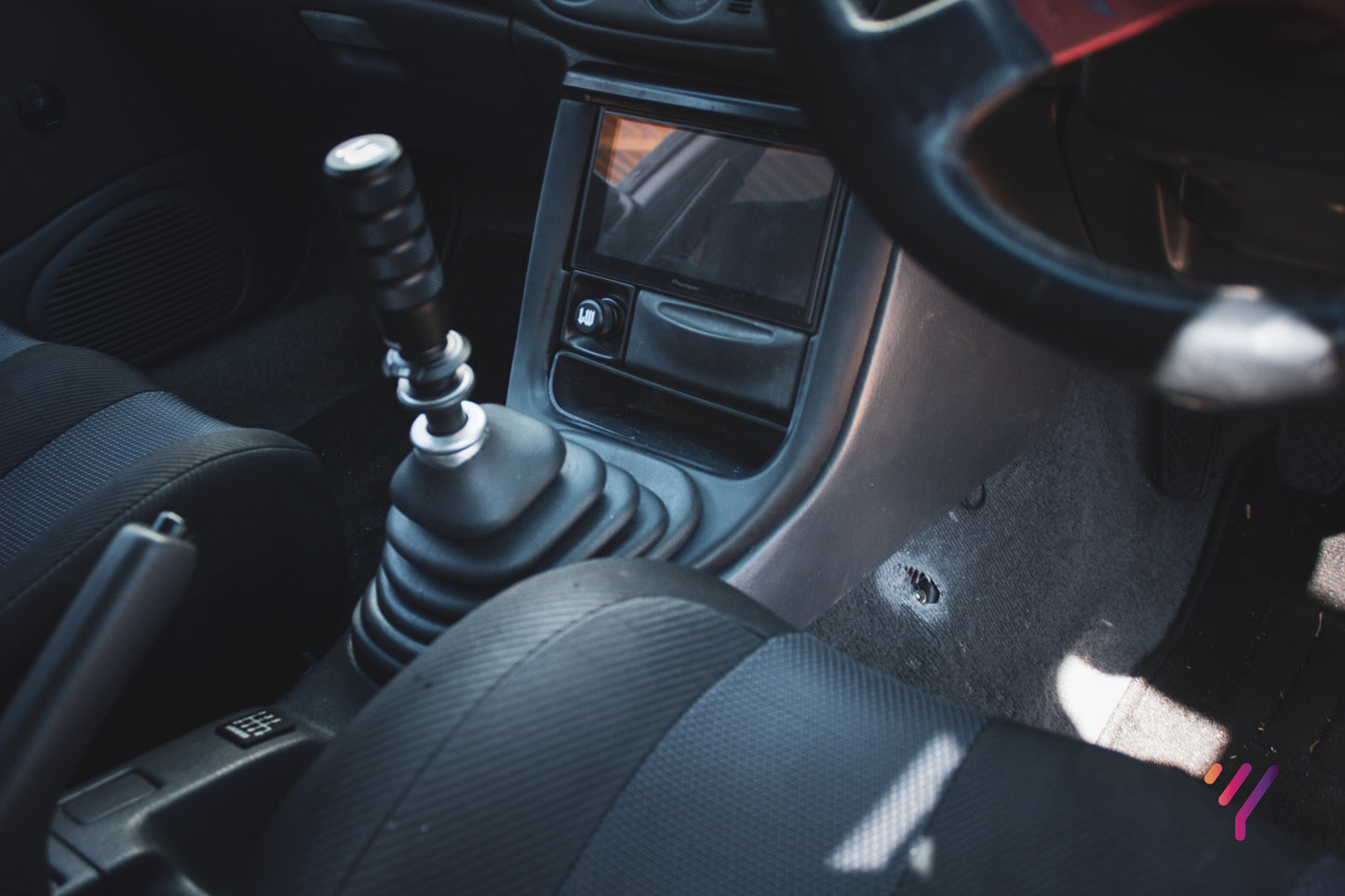 Subaru GC8 - Shifter Boot Surround Trim