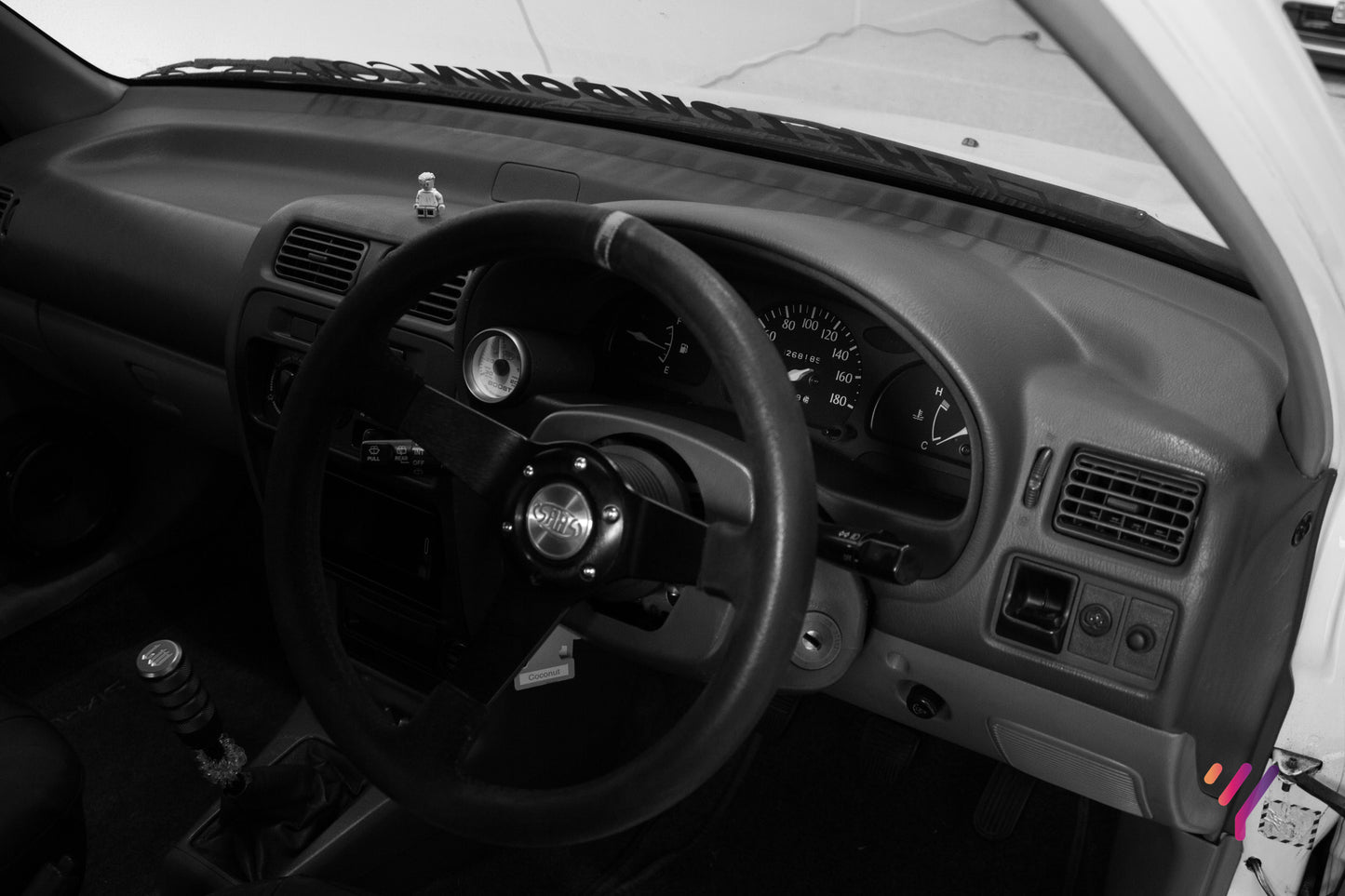Toyota Starlet EP91 Dash Gauge Bezel – 52mm Pod Mount