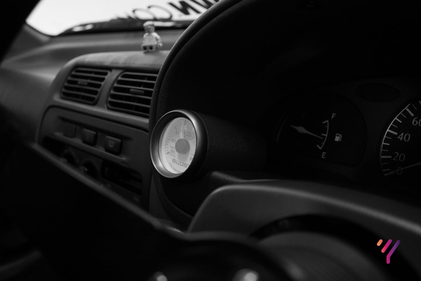 Toyota Starlet EP91 Dash Gauge Bezel – 52mm Pod Mount