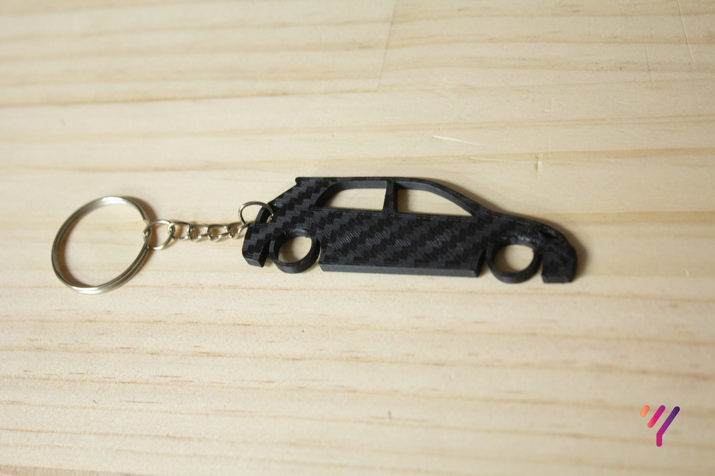 Sportivo Corolla Keychain – Holographic