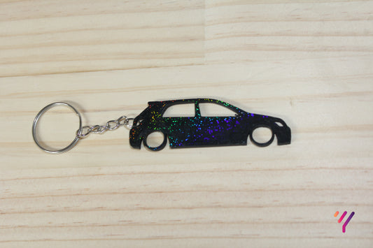 Sportivo Corolla Keychain – Holographic