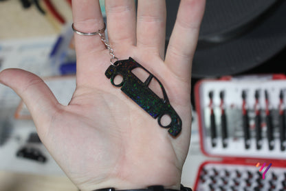 Sportivo Corolla Keychain – Holographic