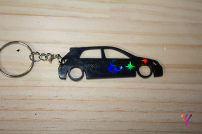 Sportivo Corolla Keychain – Holographic