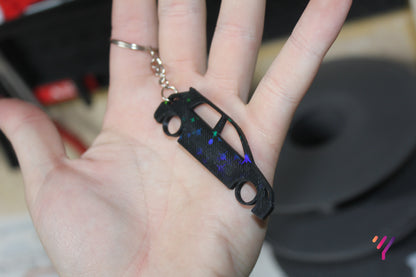 Sportivo Corolla Keychain – Holographic