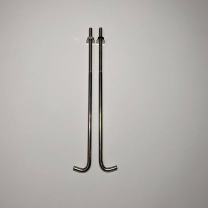 Titanium Battery Clamp J Hook Kit