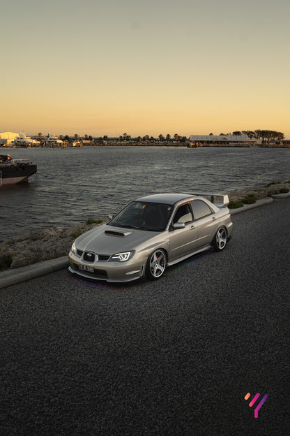 Dual Gauge Cluster Bezel (GD WRX/STI 2001-2007)