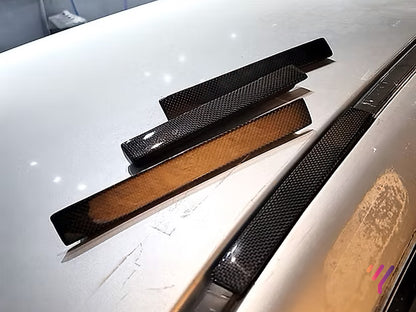 GG Wagon - Carbon Roof Rail Rack Delete Cover Cap Set