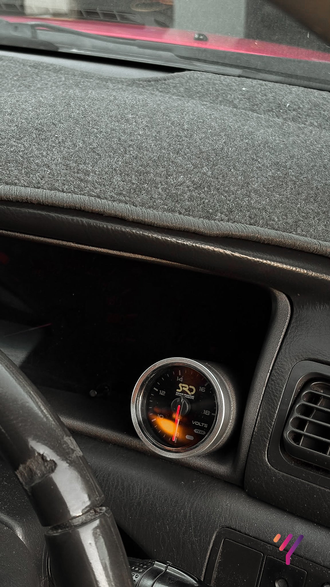 Dual Gauge Cluster Bezel (Corolla Sportivo)