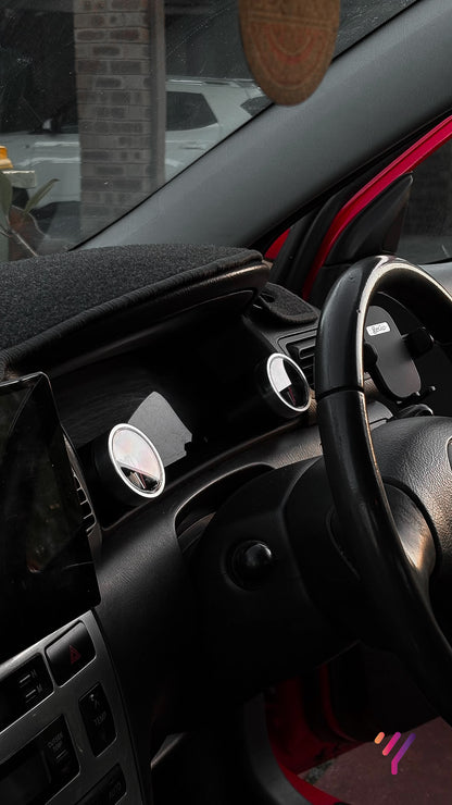 Dual Gauge Cluster Bezel (Corolla Sportivo)