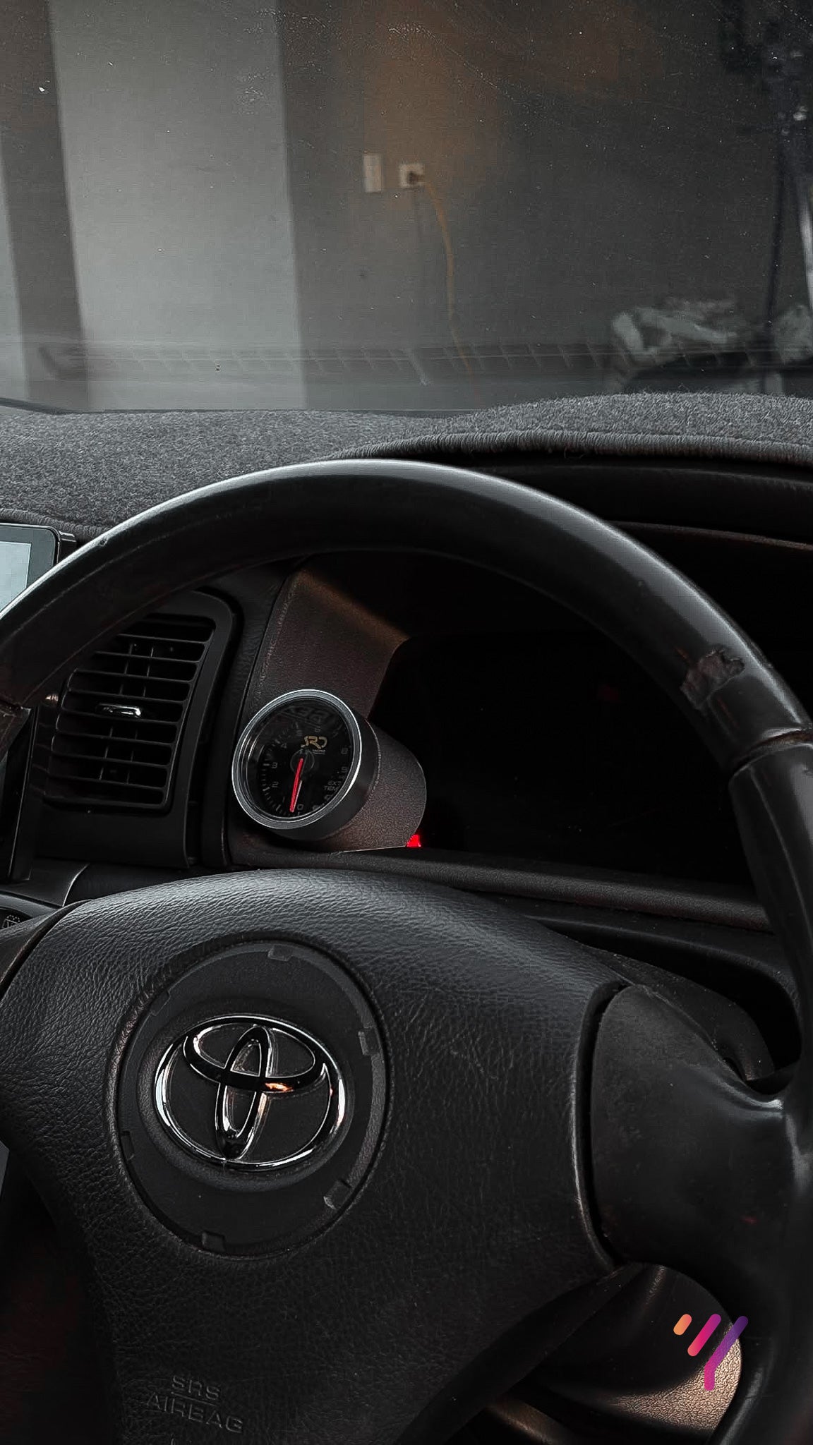 Dual Gauge Cluster Bezel (Corolla Sportivo)