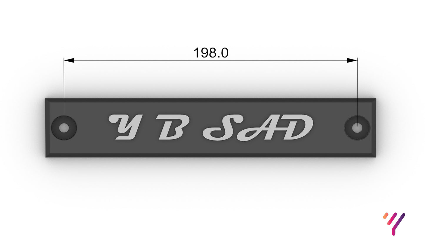Battery tie down (Customisable size)