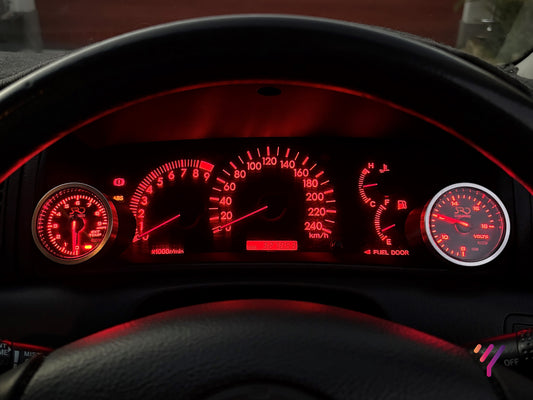 Dual Gauge Cluster Bezel (Corolla Sportivo)